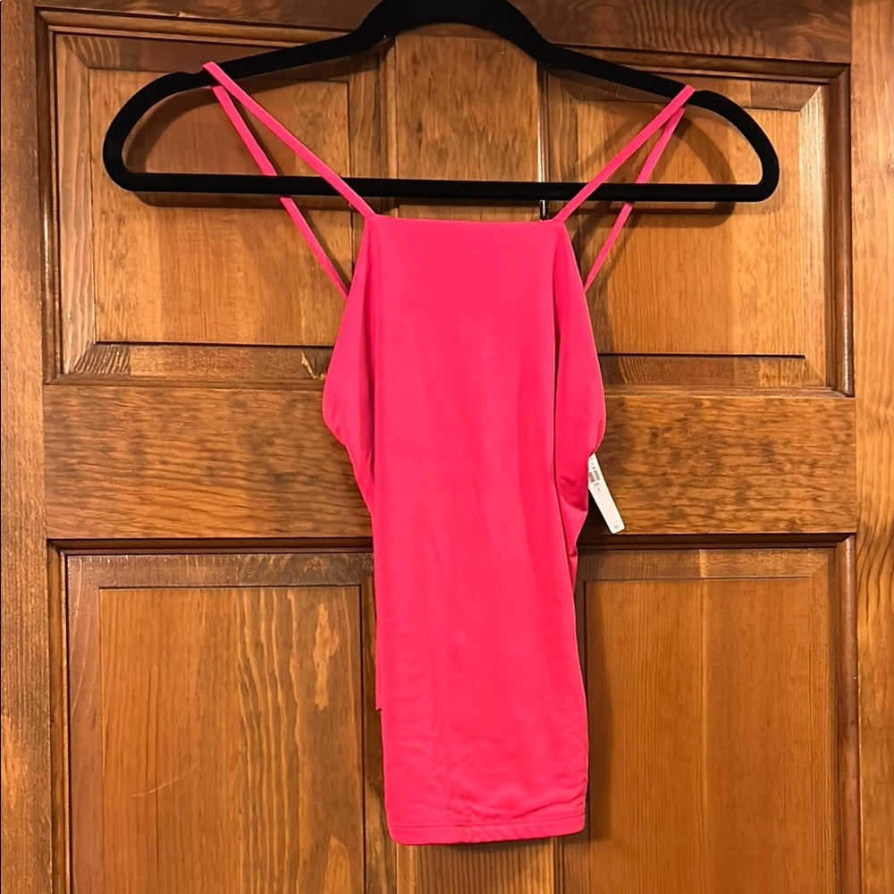 Express Pink Body Contour Tank, Medium NWT